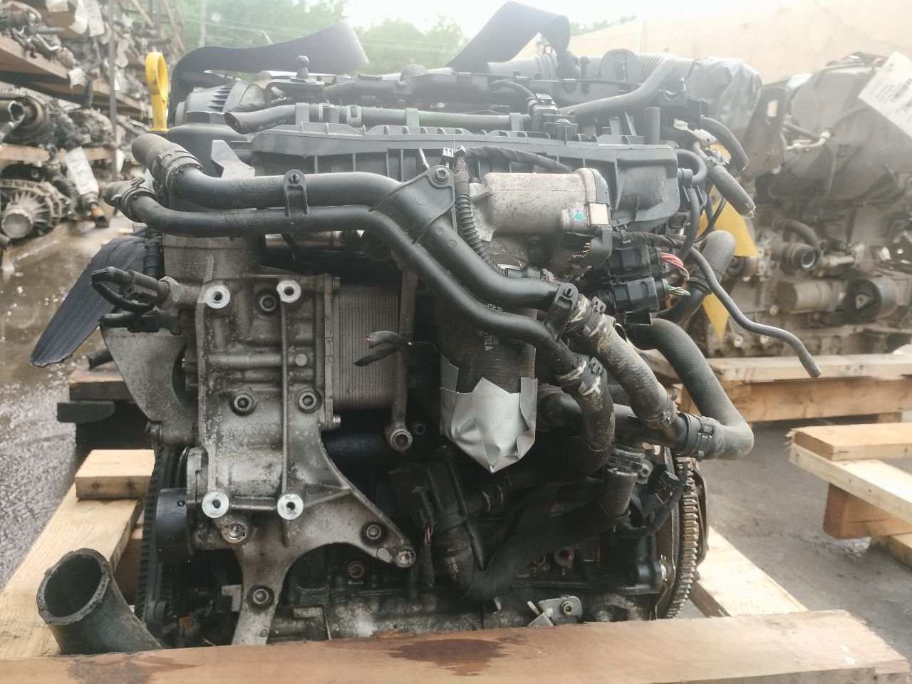 2014 VOLKSWAGEN PASSAT 4cyl Gasoline Turbo 1.8 ENGINE ASSEMBLY - 328629 — photo 4