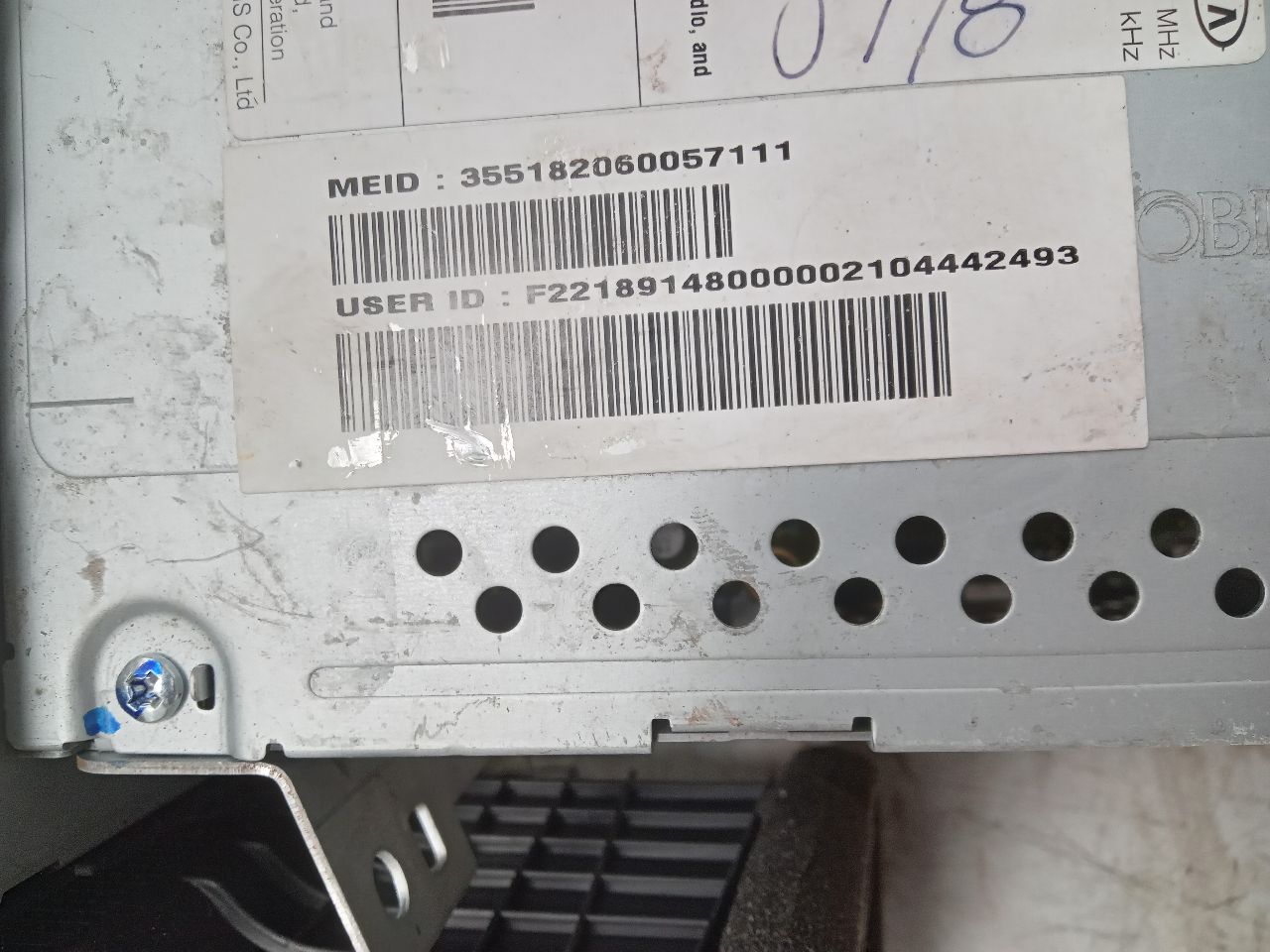 2017 HYUNDAI ELANTRA 4cyl Gasoline 2.0 Radio Audio - 328708 — photo 4