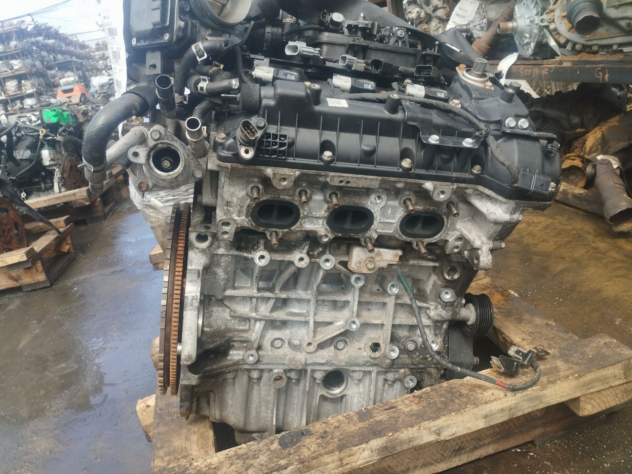 2016 HYUNDAI GENESIS 6cyl Gasoline 3.8 ENGINE ASSEMBLY - 328859 — photo 2