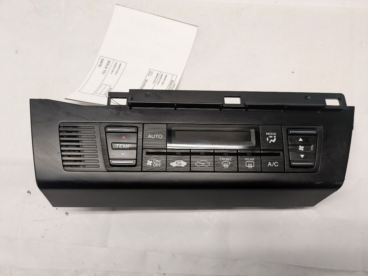 2012 HONDA CIVIC 4cyl Electric 1.5 TEMP CONTROL - 328868 — photo 2