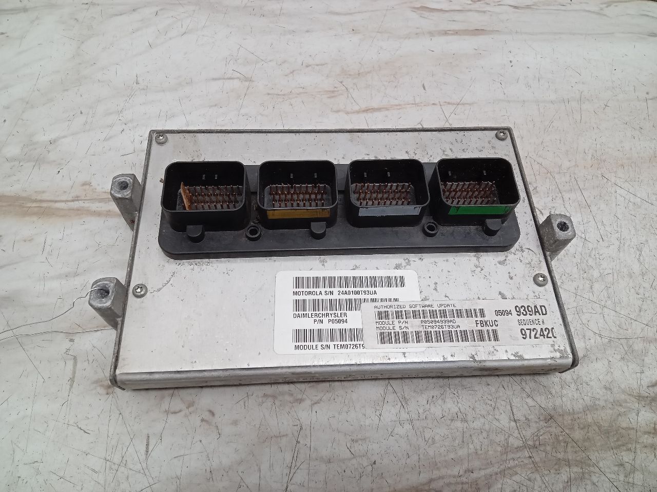 2006 JEEP LIBERTY Eng/Motor Cont Mod - 328924