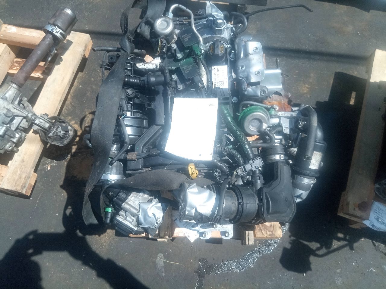 2018 FORD FOCUS 1.0L 3cyl Turbo Gasoline ENGINE ASSEMBLY - 329034 — photo 4