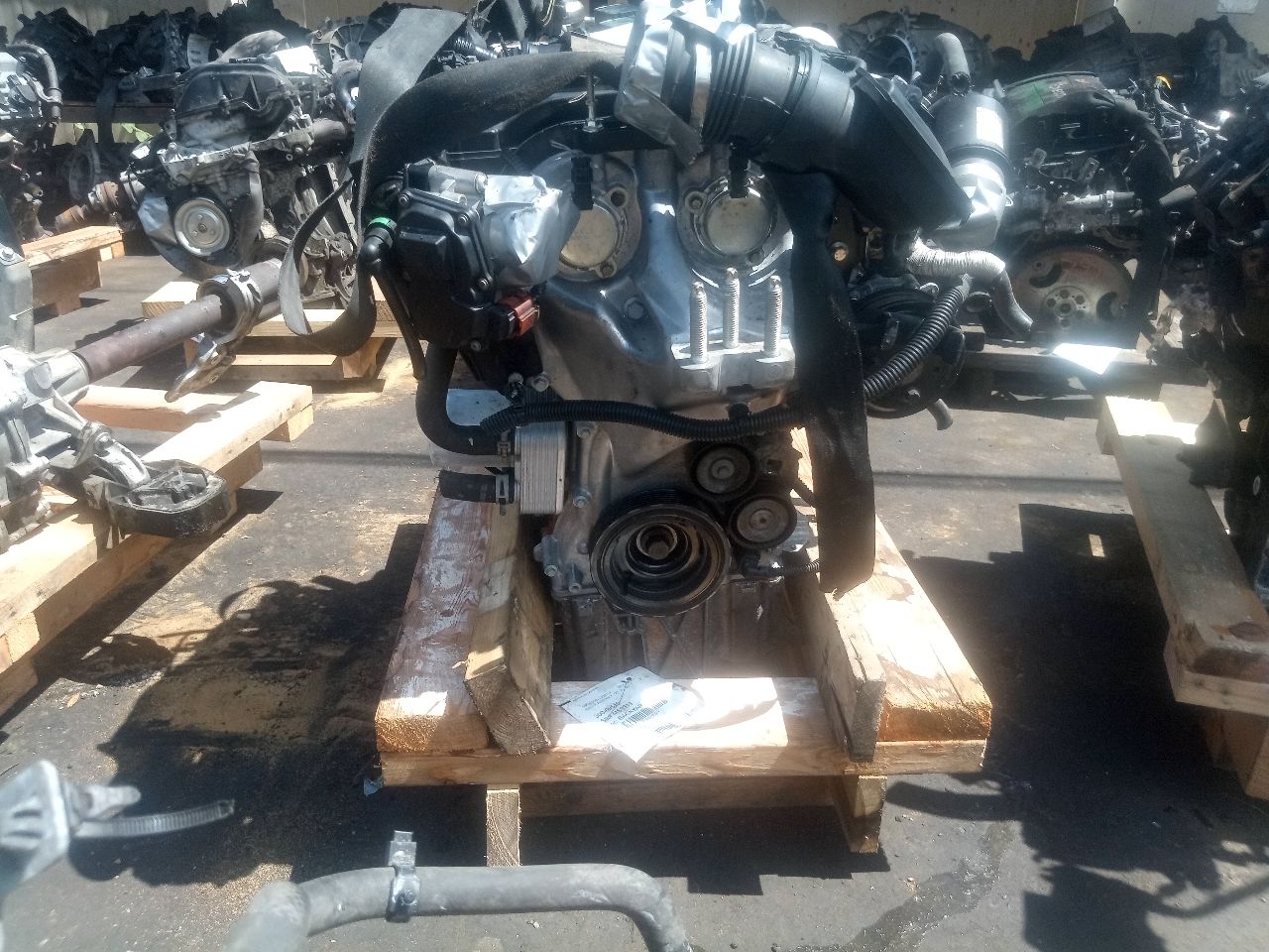 2018 FORD FOCUS 1.0L 3cyl Turbo Gasoline ENGINE ASSEMBLY - 329034 — photo 5