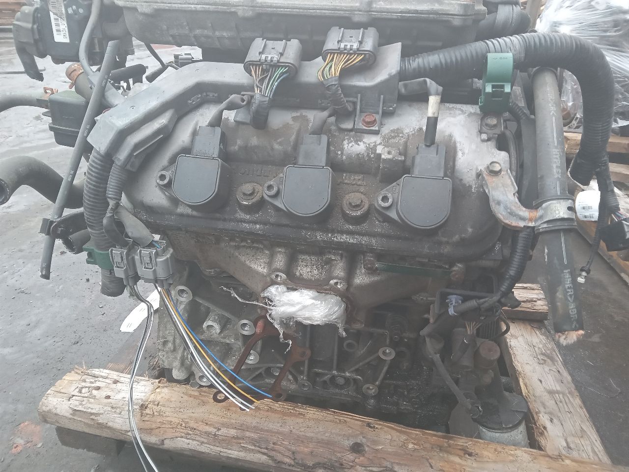 2008 HONDA PILOT 6cyl Gasoline 3.5 ENGINE ASSEMBLY - 329116