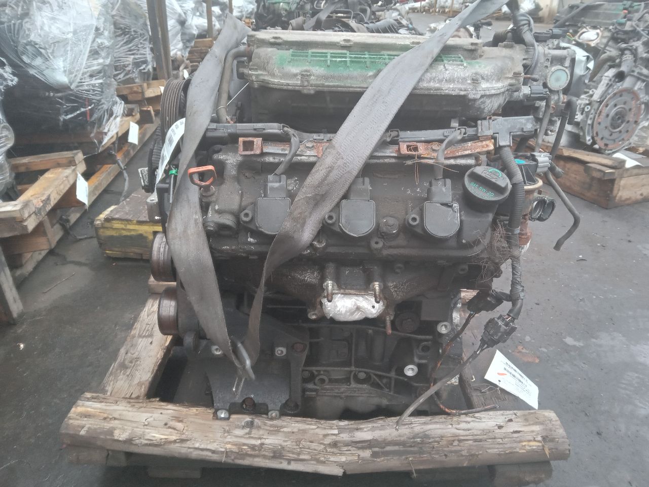 2008 HONDA PILOT 6cyl Gasoline 3.5 ENGINE ASSEMBLY - 329116 — photo 3