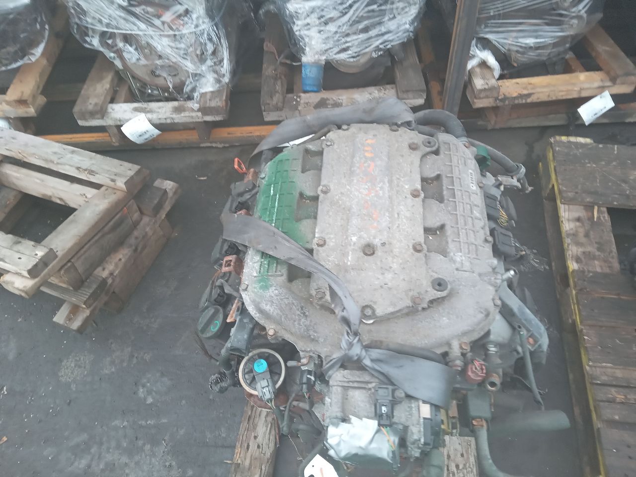 2008 HONDA PILOT 6cyl Gasoline 3.5 ENGINE ASSEMBLY - 329116 — photo 4