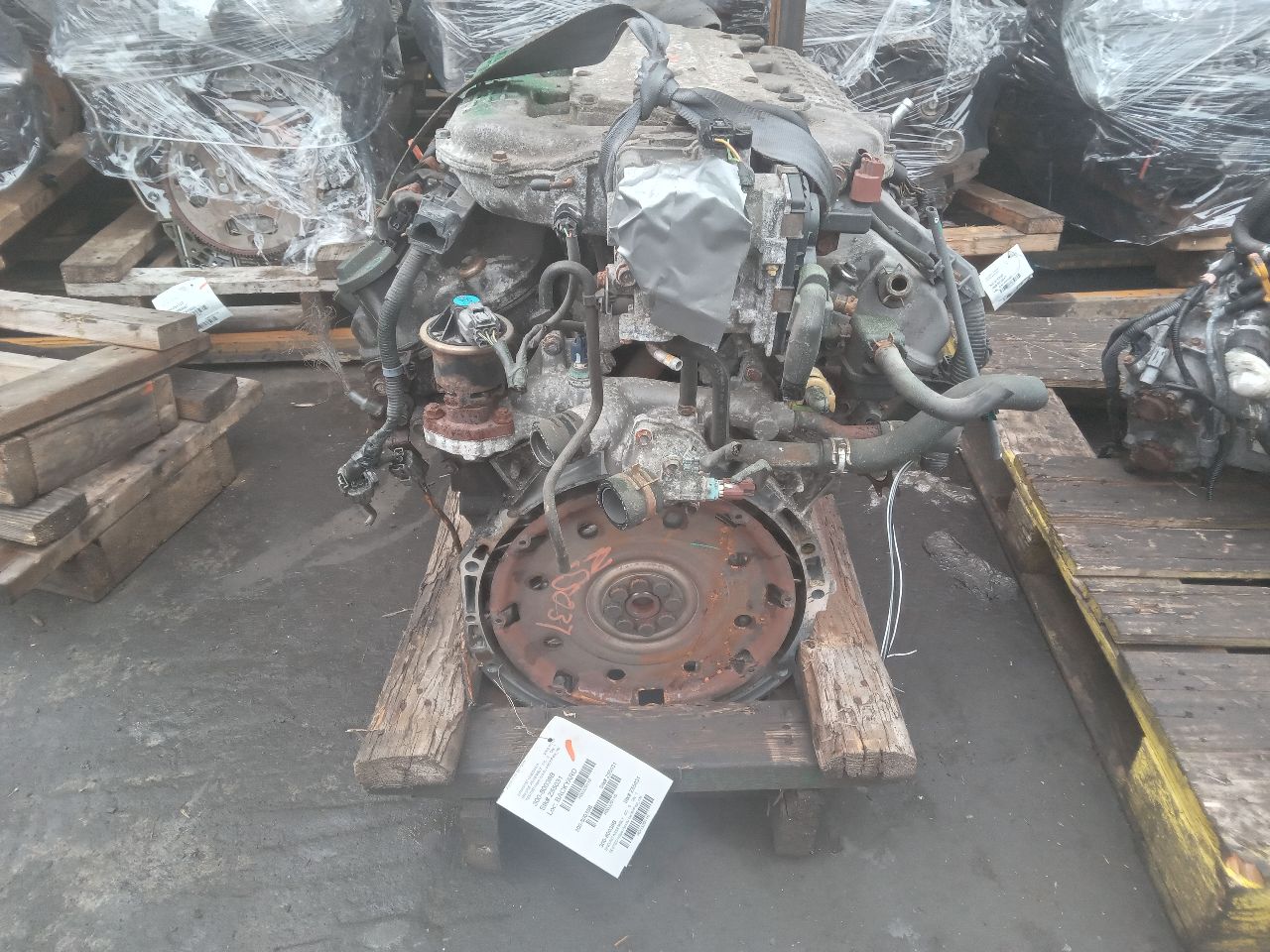 2008 HONDA PILOT 6cyl Gasoline 3.5 ENGINE ASSEMBLY - 329116 — photo 5