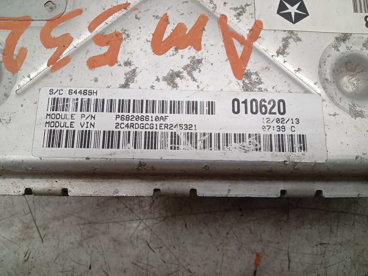 2014 DODGE CARAVAN 6cyl Gasoline 3.6 Eng/Motor Cont Mod - 329152 — photo 5