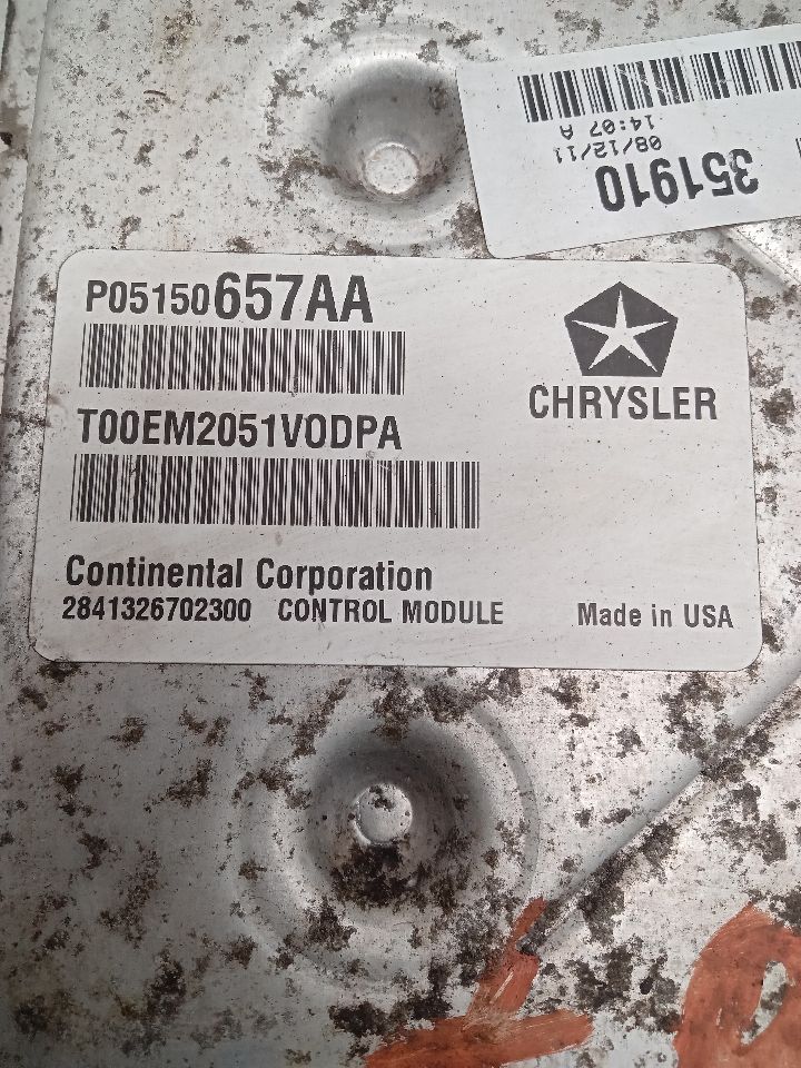 2012 DODGE CARAVAN Eng/Motor Cont Mod - 329157 — photo 3