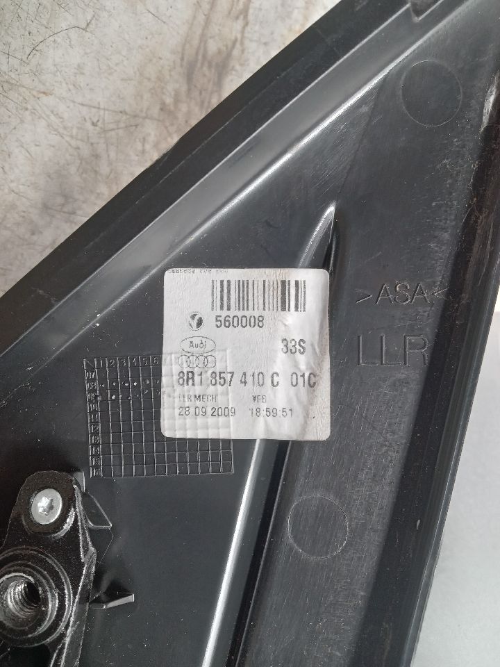 2010 AUDI Q5 6cyl Gasoline 3.2 Right SIDE VIEW MIRROR - 329184 — photo 7