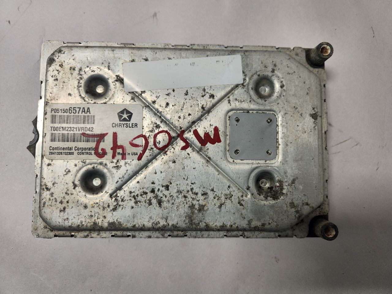2012 DODGE CARAVAN 6 cyl Gas Flex Fuel 3.6 Eng/Motor Cont Mod - 329347 — photo 1