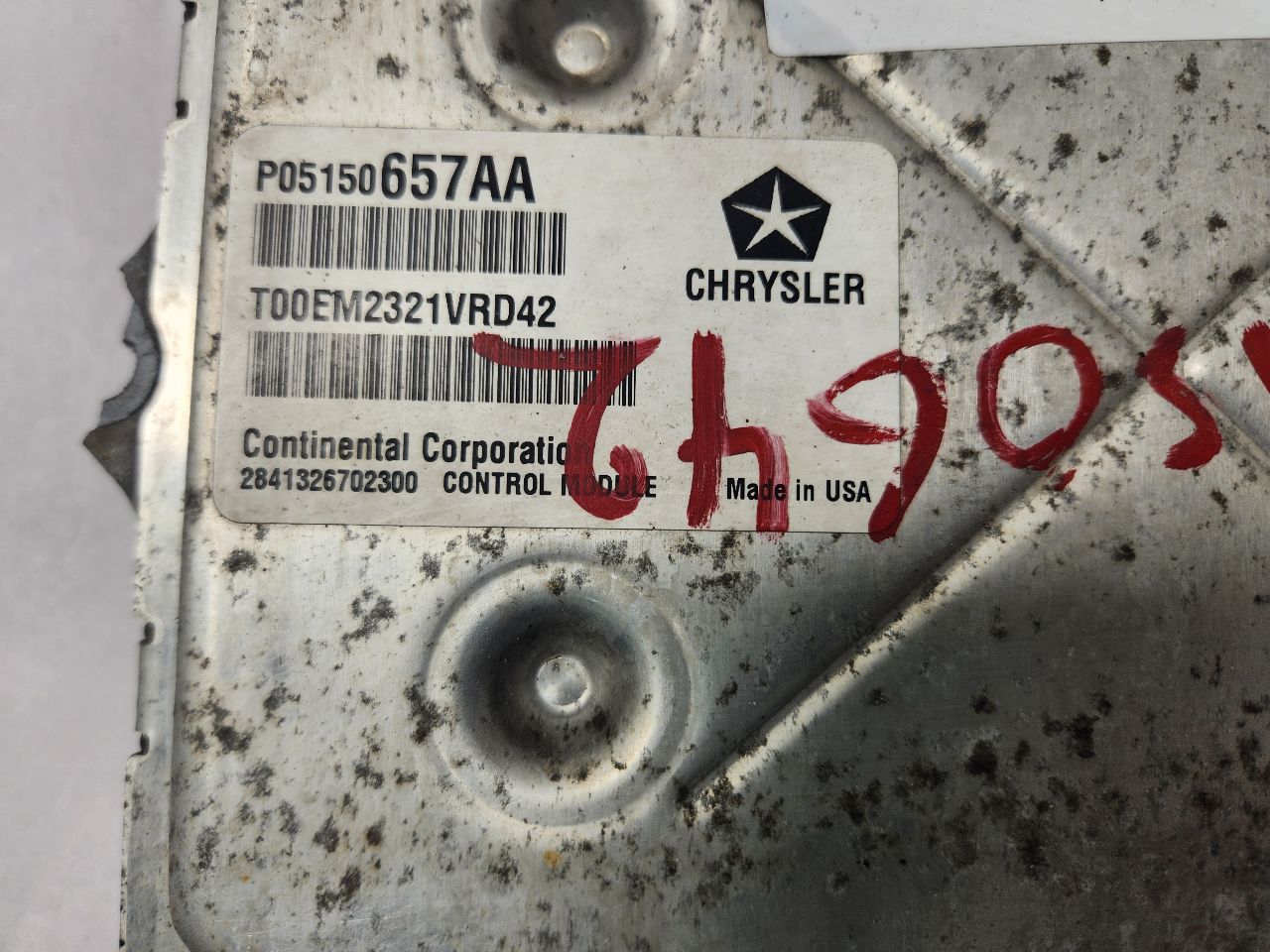 2012 DODGE CARAVAN 6 cyl Gas Flex Fuel 3.6 Eng/Motor Cont Mod - 329347 — photo 2