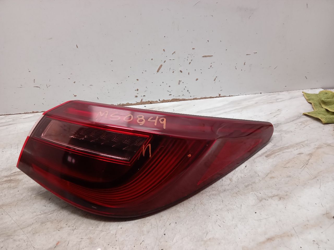 2020 INFINITI Q50 3.0L 6cyl Turbo Gasoline Right TAIL LAMP - 329376