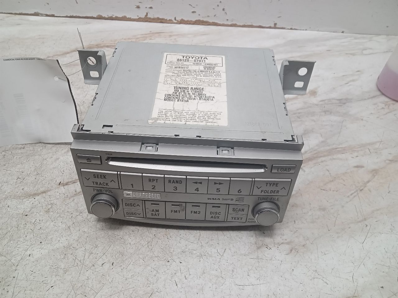 2009 TOYOTA AVALON Radio Audio - 330471