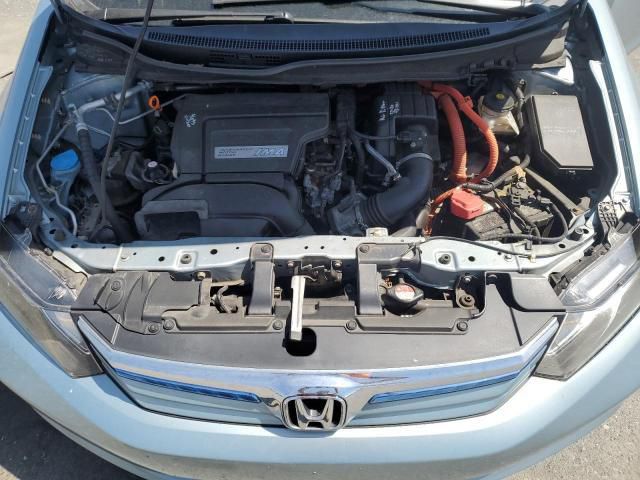 2012 HONDA CIVIC 4cyl Electric 1.5 BATTERY - 330741 — photo 2
