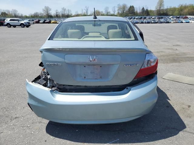 2012 HONDA CIVIC 4cyl Electric 1.5 BATTERY - 330741 — photo 7