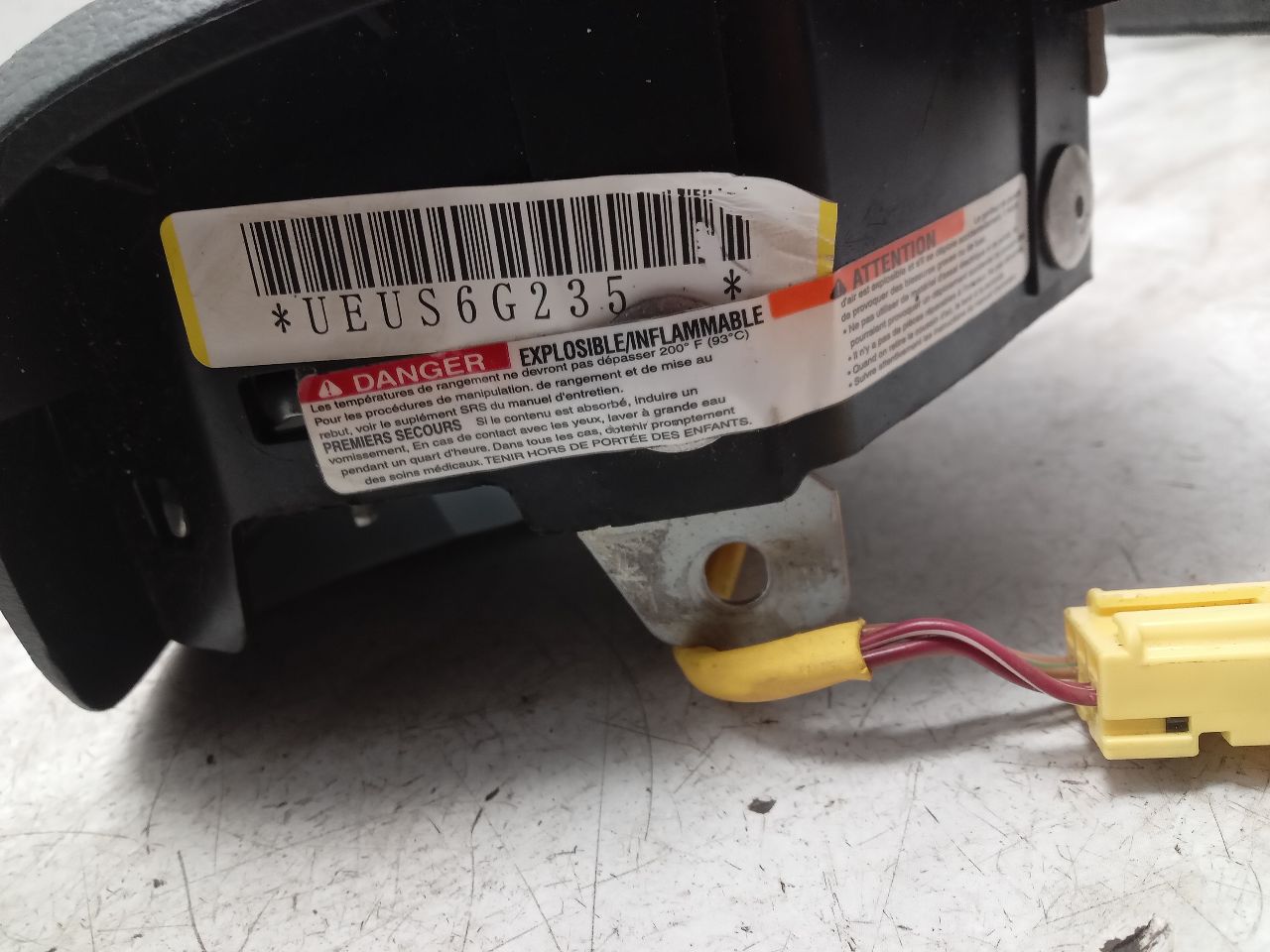 2009 HONDA ACCORD AIR BAG - 331176 — photo 5