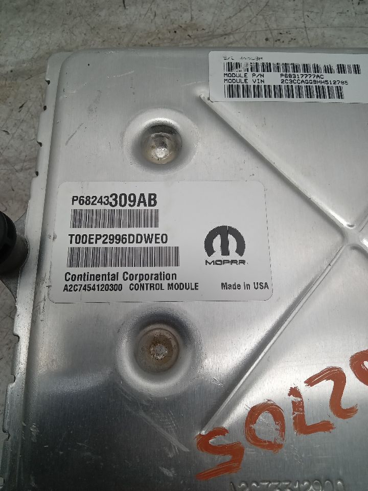 2017 CHRYSLER 300 3.6L 6cyl VVT Eng/Motor Cont Mod - 331238 — photo 3