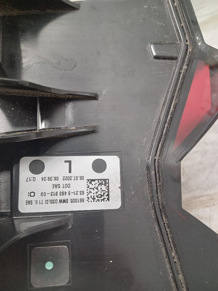 2023 BMW M550i 4.4L 8cyl Turbo Gasoline TAIL LAMP - 331269 — photo 5