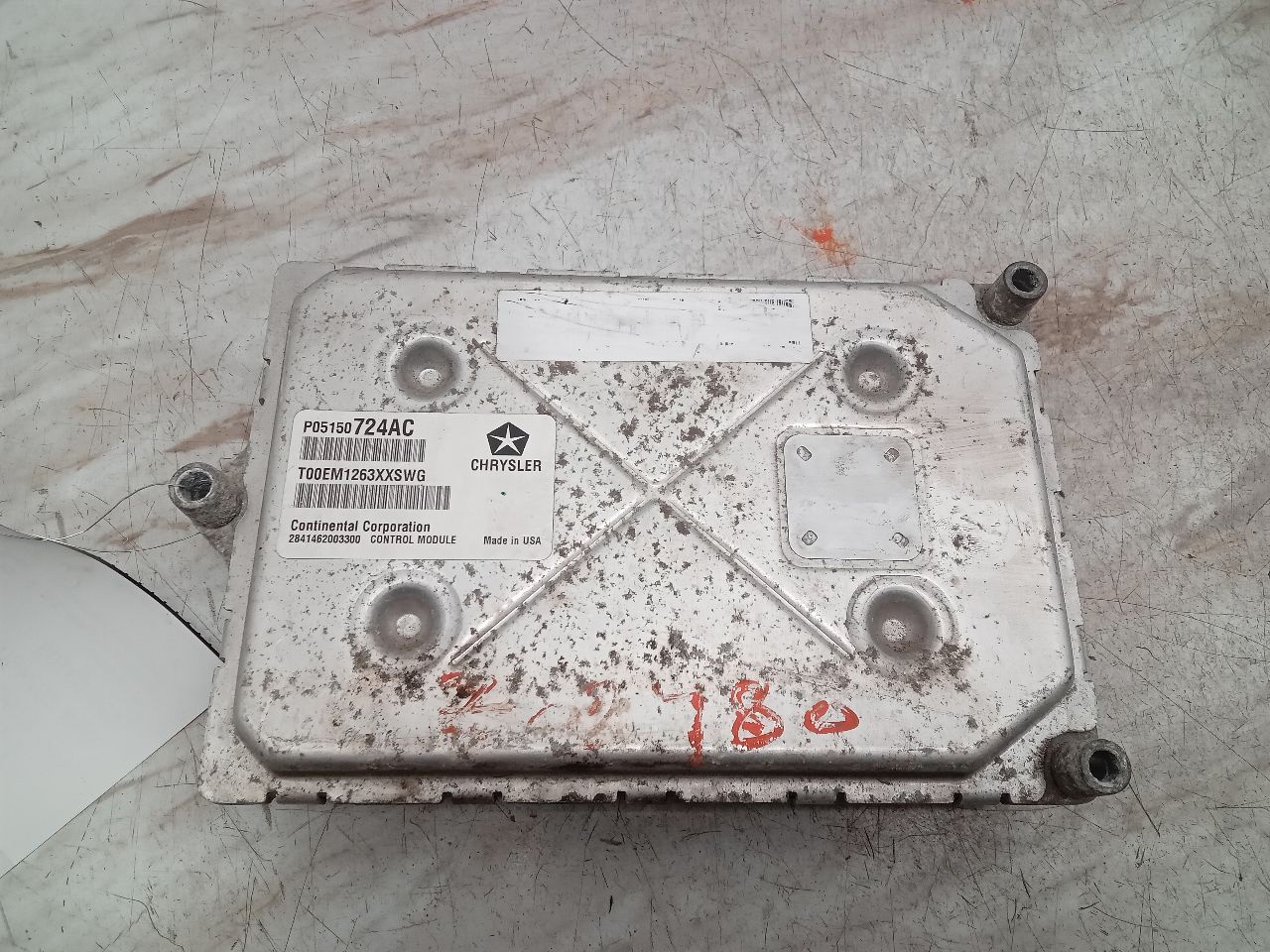 2013 CHRYSLER TOWN & COUNTRY Eng/Motor Cont Mod - 332158 — photo 2