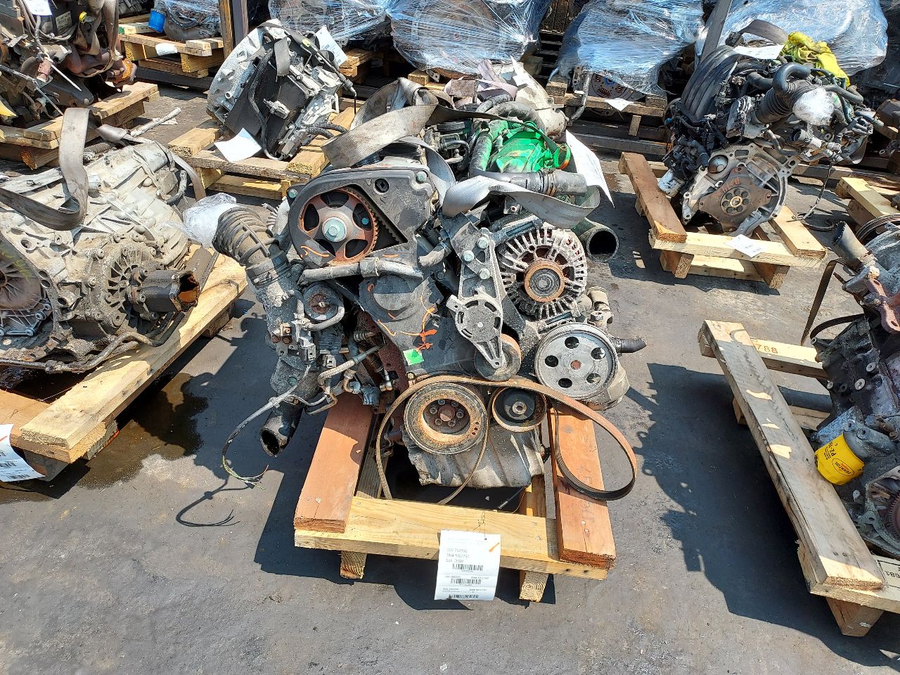 2006 AUDI A4 4cyl Gasoline Turbo 2.0 ENGINE ASSEMBLY - 332380