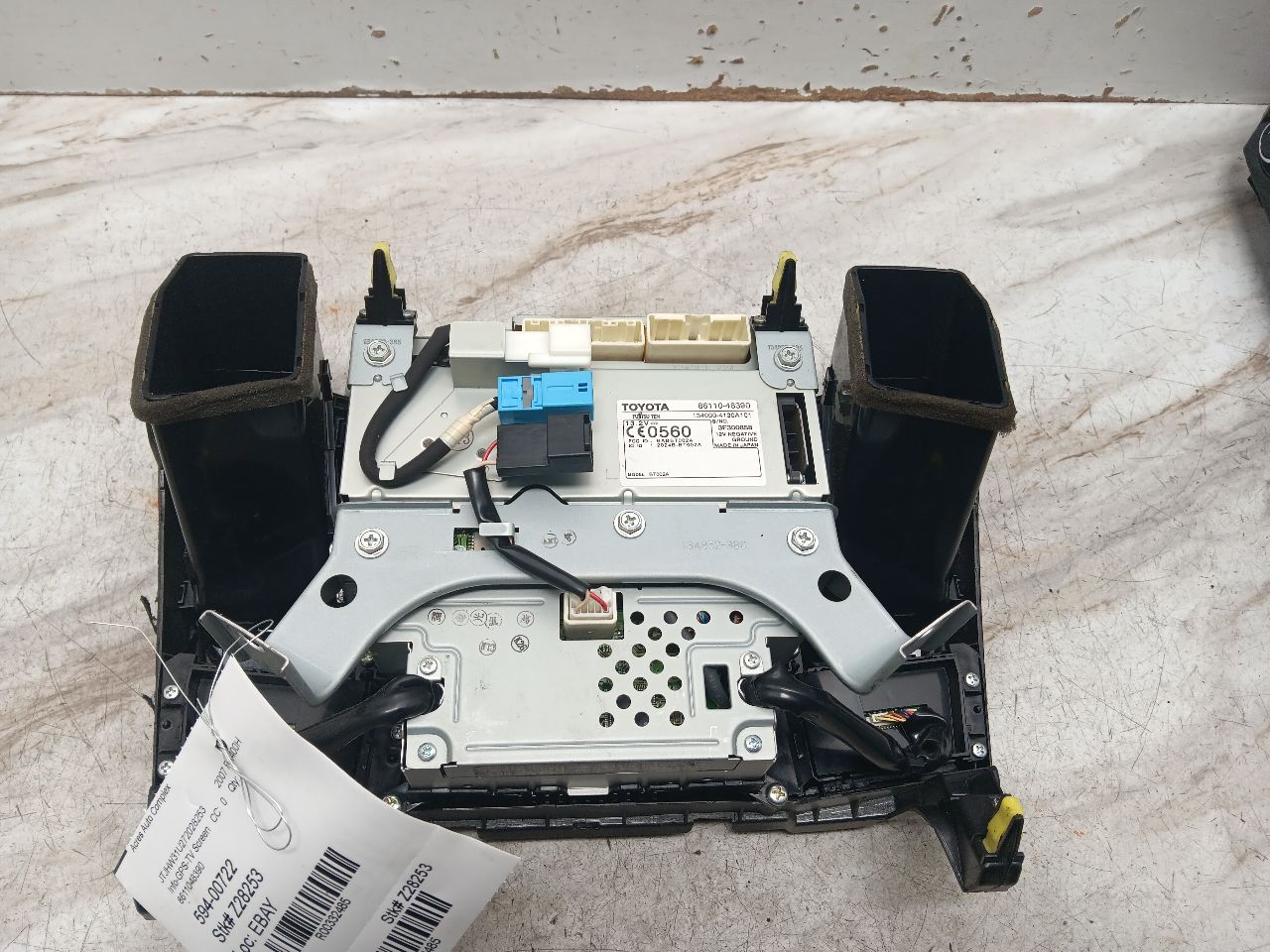 2007 LEXUS RX400H 6cyl electric 3.3 Info-GPS-TV Screen - 332485 — photo 2