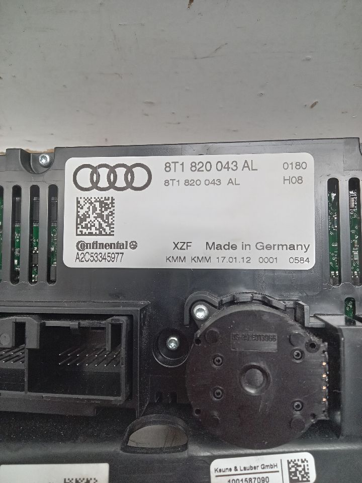 2012 AUDI A5 4cyl Gasoline Turbo 2.0 TEMP CONTROL - 333552 — photo 2