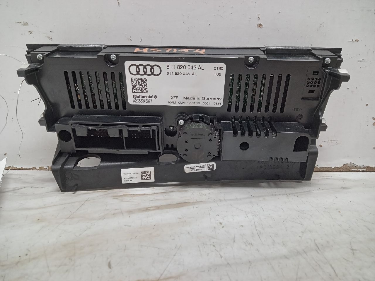 2012 AUDI A5 4cyl Gasoline Turbo 2.0 TEMP CONTROL - 333552 — photo 3