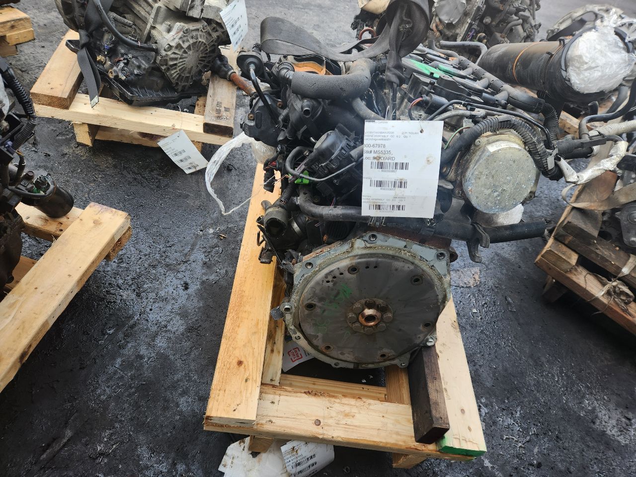 2011 VOLKSWAGEN TIGUAN 4cyl Gasoline Turbo 2.0 ENGINE ASSEMBLY - 333857