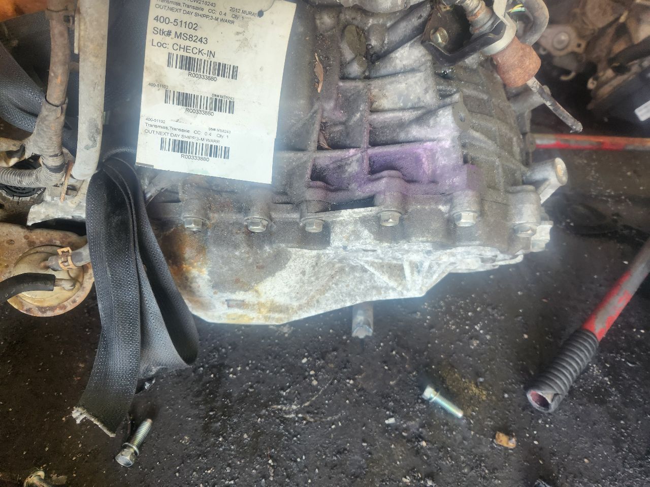 2012 NISSAN MURANO 6cyl Gasoline 3.5 Transmiss,Transaxle - 333880 — photo 4