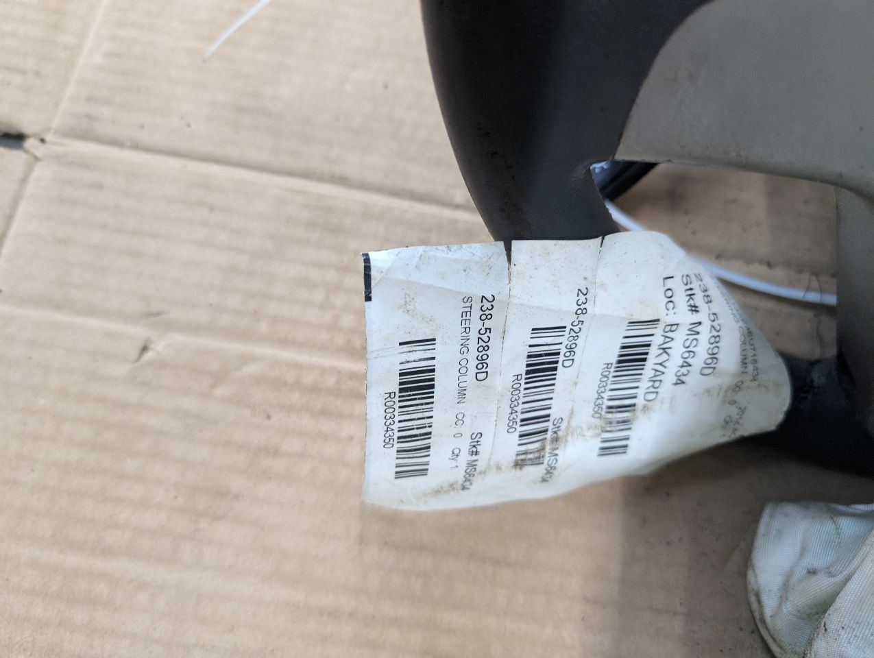 2014 HYUNDAI ACCENT 4cyl Gasoline 1.6 DOHC STEERING COLUMN - 334350