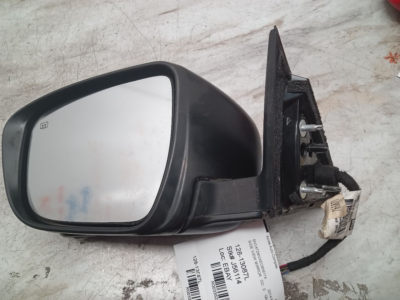 2014 NISSAN ROGUE 4cyl Gasoline 2.5 DOHC Left SIDE VIEW MIRROR - 335284