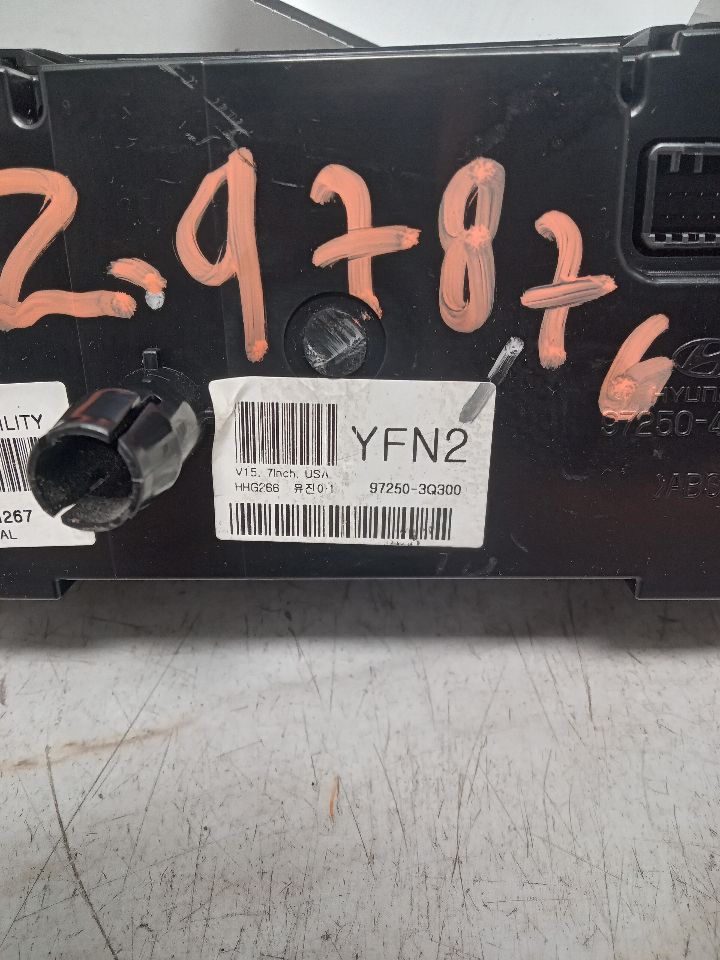 2013 HYUNDAI SONATA TEMP CONTROL - 335721 — photo 2