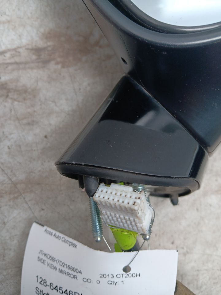 2013 LEXUS CT200H 4cyl Hybrid 1.8 Left SIDE VIEW MIRROR - 336290
