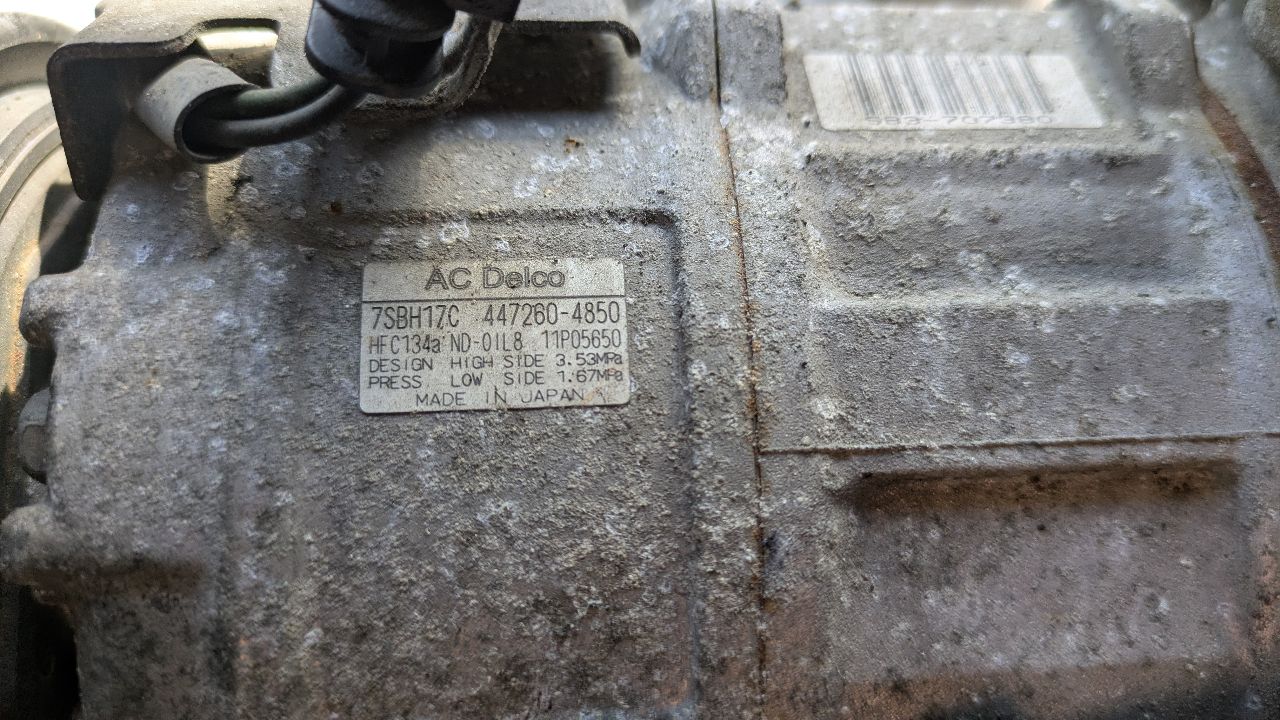 2011 JEEP LIBERTY 6cyl Gasoline 3.7 AC COMPRESSOR - 337585 — photo 5