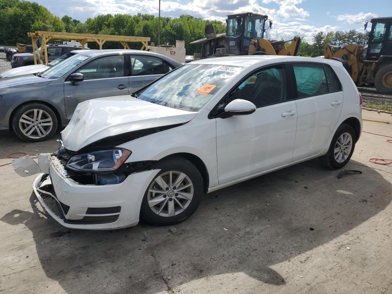 2017 VOLKSWAGEN GOLF 4cyl Gasoline Turbo 1.8 Right Dr Assm, Rear Side - 339397