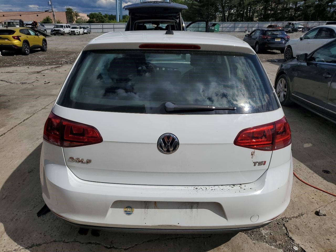 2017 VOLKSWAGEN GOLF 4cyl Gasoline Turbo 1.8 Right Dr Assm, Rear Side - 339397 — photo 6