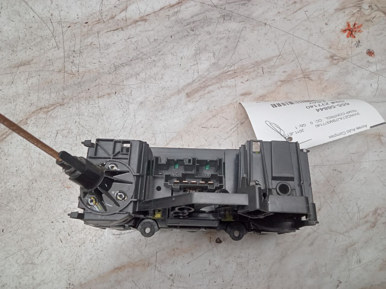 2011 VOLKSWAGEN JETTA 5cyl Gasoline 2.5 TEMP CONTROL - 339438 — photo 2
