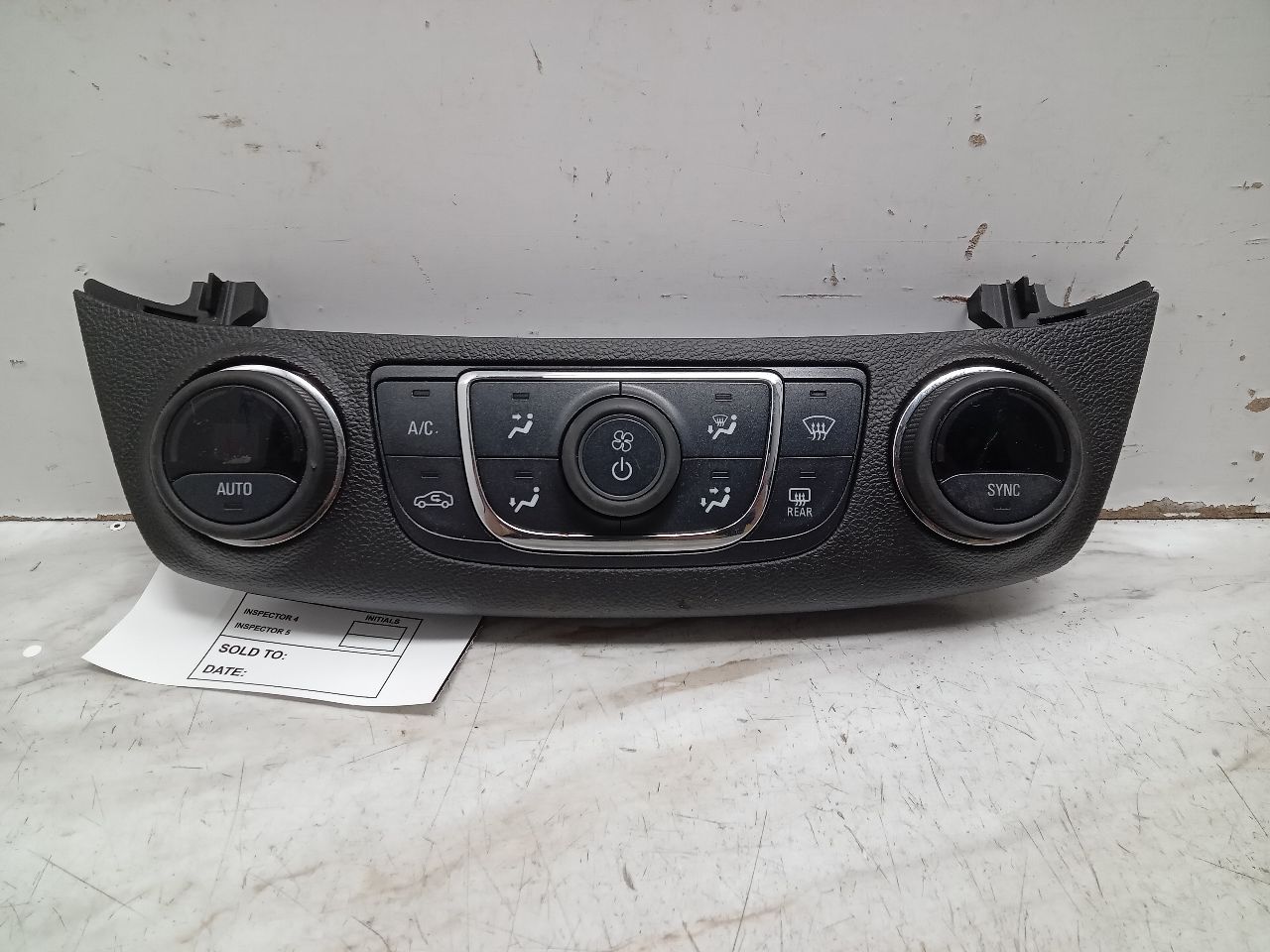 2015 CHEVROLET IMPALA 6 cyl Gas Flex Fuel 3.6 TEMP CONTROL - 339446