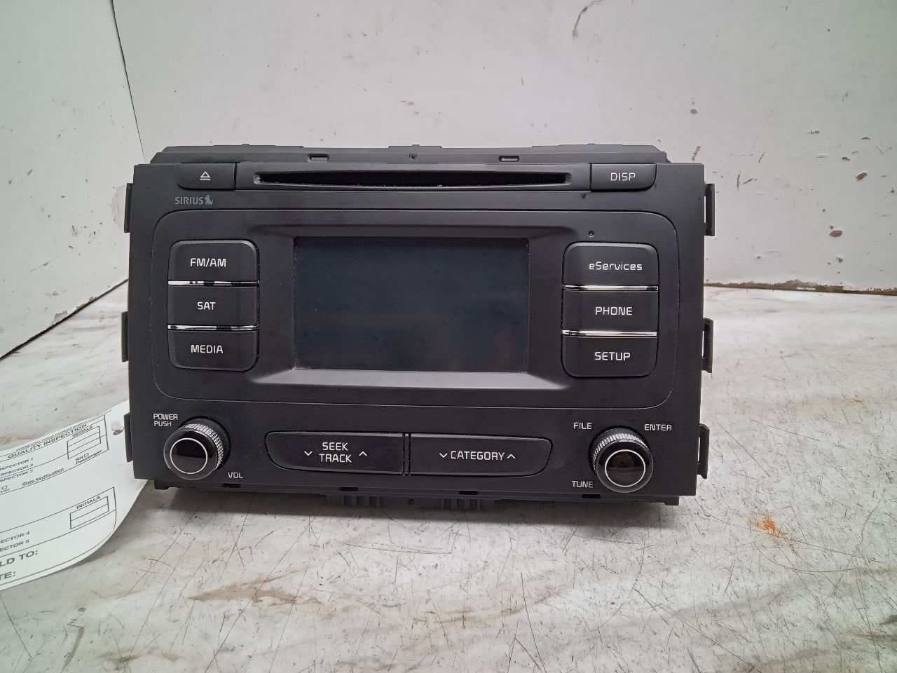 2016 KIA SEDONA 6cyl Gasoline 3.3 Radio Audio - 339592