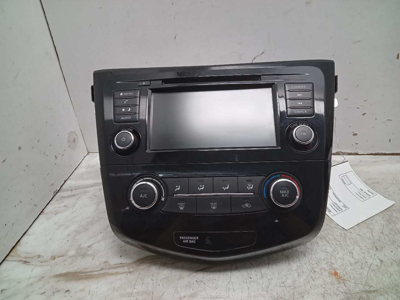 2019 NISSAN ROGUE SPORT 2.0L 4cyl Gasoline VVT Radio Audio - 339610