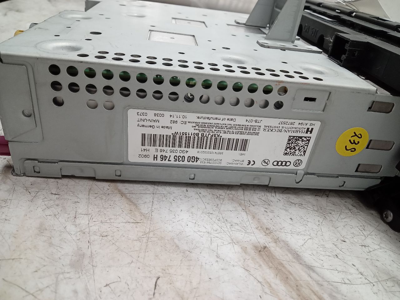 2015 AUDI A6 Radio Audio - 339623 — photo 5