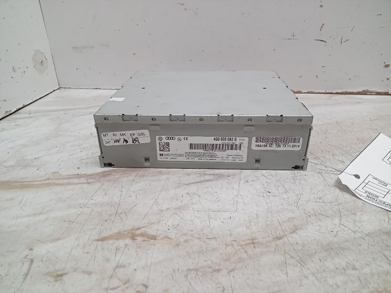 2015 AUDI A6 Radio Audio - 339717