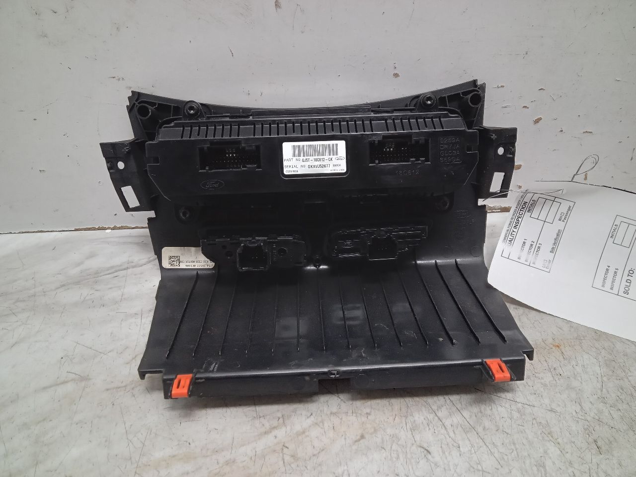 2019 FORD ESCAPE 1.5L 4cyl Turbo Gasoline TEMP CONTROL - 339736 — photo 3