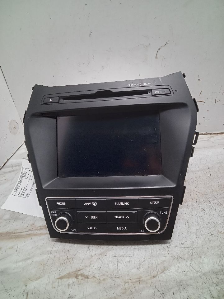 2017 HYUNDAI SANTA FE 2.4L 4cyl Gasoline VVT Radio Audio - 339748