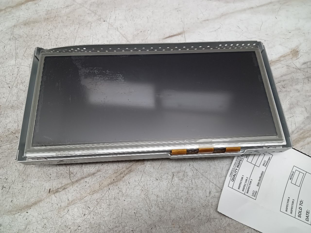 2019 JAGUAR F-PACE Info-GPS-TV Screen - 339796