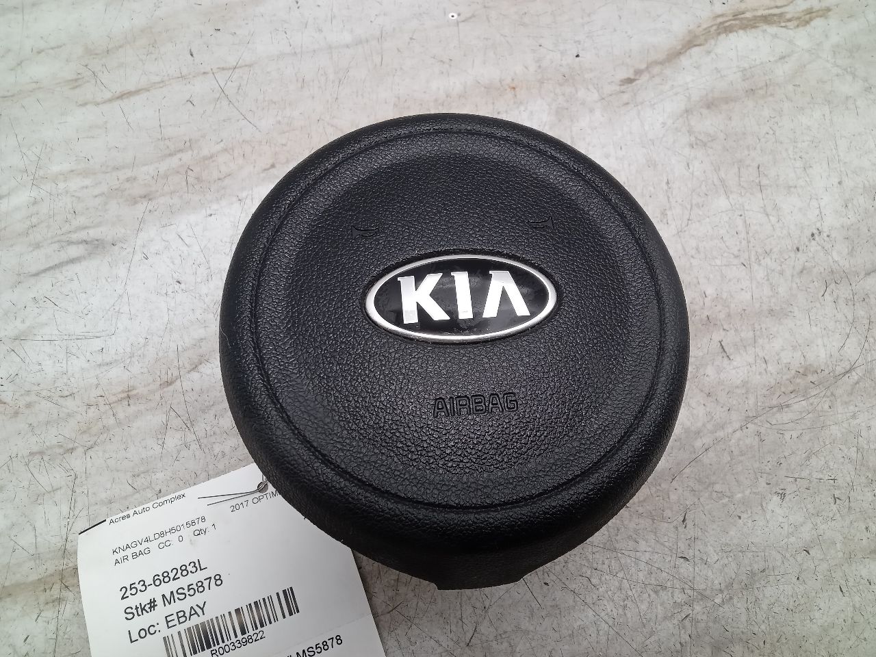 2017 KIA OPTIMA 4cyl Electric 2.0 Left AIR BAG - 339822
