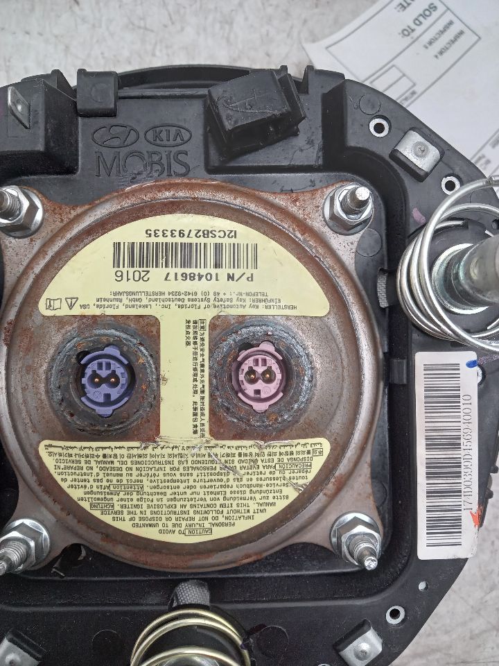 2017 KIA OPTIMA 4cyl Electric 2.0 Left AIR BAG - 339822 — photo 3