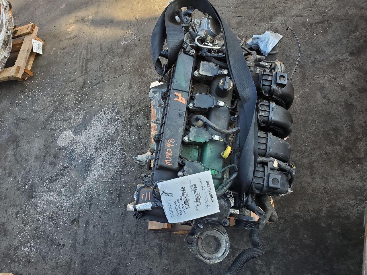 2017 FORD FUSION 4cyl Gasoline Turbo 2.0 ENGINE ASSEMBLY - 340432 — photo 4