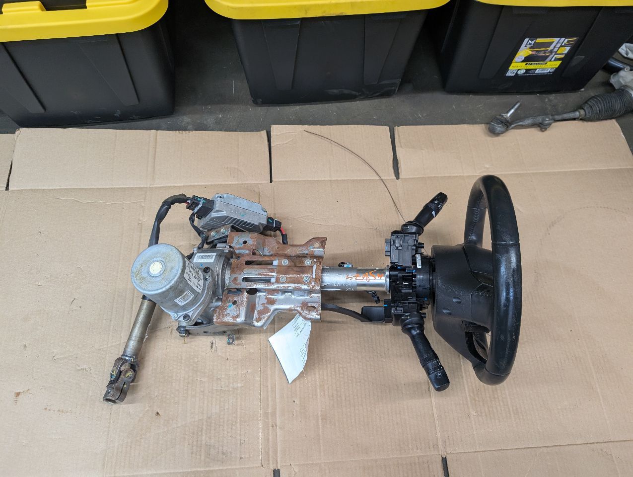 2015 KIA OPTIMA 4cyl Hybrid 2.4 STEERING COLUMN - 341049